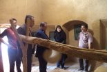 بازدید فرماندار و بخشدار مرکزی بافق از بناهای تاریخی در حال مرمت روستاهای بخش مرکزی