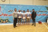 درخشش پهلوان بافقی در مسابقات زورخانه ای قهرمانی منطقه ۲ کشور