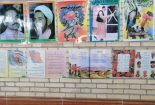 برپایی نمایشگاه ایثار و ومقاومت موزه فرهنگ و ادب شهرستان بافق