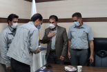 تجلیل از کارشناسان ایمنی و آتش نشانی شرکت شهداب یزد