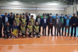 تیم والیبال روستای برکوییه صدرنشین مسابقات جام بسیج شد