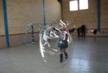 برگزاری مسابقه ابر حباب در بافق