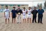 برگزاری سومین دوره مسابقات والیبال ساحلی شهرستان بافق