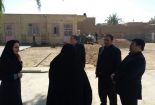 بازدید فرماندار بافق از پروژه بهسازی آموزشگاه ۱۷ شهریور
