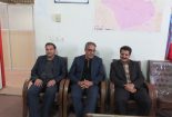 دیدار رئیس دانشگاه آزاد اسلامی بافق با مدیر جمعیت هلال احمر