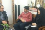 نشست فرماندار بافق با مدیر کل میراث فرهنگی یزد