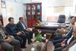 دیدار مسئولان دانشگاه آزاد اسلامی بافق با رئیس کمیته امداد امام خمینی (ره) در هفته احسان و نیکوکاری