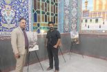 بازدید بخشدار مرکزی از نمایشگاه عکس هنرمند بافقی