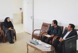 دیدار کمیته امداد امام بافق با سرپرست دامپزشکی