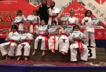 برافراشته شدن پرچم بافق در مسابقات آسیایی کاراته