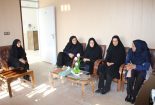 دیدار و خداقوت چند تن از مدیران زن شهرستان بافق با رئیس اداره دامپزشکی