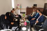جلسه مشترک رئیس و معاون  اداره  تعاون ، کار و رفاه اجتماعی با مسئولین قضایی شهرستان بافق