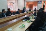 نشست مسئولان صندوق اعتباری هنر کشور باجمعی ازهنرمندان شهرستان بافق