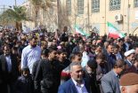 خروش مردم دارالشجاعه بافق در راهپیمایی ۲۲ بهمن+تصاویر