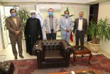 دیدار اعضای شورای اسلامی شهر بافق با مدیر عامل صندوق بازنشستگی فولاد کشور