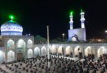 مراسم احیاء شب بیست و سوم ماه مبارک رمضان و سومین شب از لیالی قدر در آستان مقدس امامزاده عبدالله علیه السلام شهرستان بافق