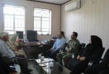 برگزاری جلسه عقیدتی به مناسبت گرامیداشت دهه کرامت در اداره منابع طبیعی بافق