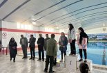 المپیاد ورزشی بسیج در رشته شنا در بافق برگزار شد