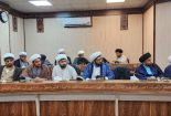 نشست مشترک روحانیون  شهرستان  بافق با مدیر کمیته  امداد