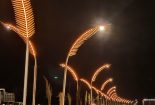 تکمیل احداث بلوار نخلستان بافق با روشنایی منحصربفرد
